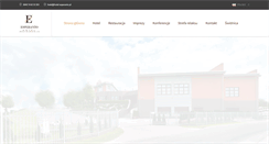 Desktop Screenshot of hotel-esperanto.pl